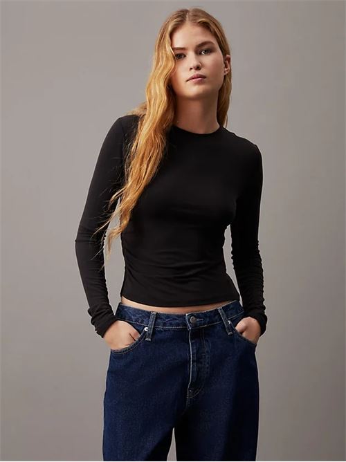 modal detail ls top CALVIN KLEIN JEANS | J20J224065BEH